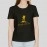 Straight To The Top | Womens Casual Black T-Shirt