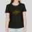 Love Adventure | Womens Casual Black TShirt