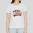 Keep Your Distance | Women's Regular Fit White T-Shirt