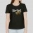 Travel | Womens Trendy Black T-shirt