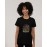 Wonderland Castle | SABEZY ESSENTIALS Cotton Regular Women's T-Shirt | Black