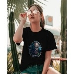 Buaman | SABEZY ESSENTIALS Cotton Regular Women's T-Shirt | Black