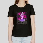 Intuition The Choice Is Yours | Casual Printed Womens Black T-shirt