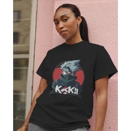 Kaki | SABEZY ESSENTIALS Cotton Regular Women's T-Shirt | Black