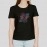 Brand ESTD | Women Casual Black T-shirt