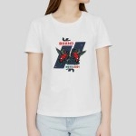 Brand ESTD | Women Casual White T-shirt