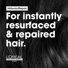 L’Oréal Professional Absolut Repair Hair Mask with Protein & Gold Quinoa for Dry and Damaged Hair, Serie Expert, 250gm
