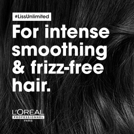 L’Oréal Professionnel Liss Unlimited Hair Mask with Pro-Keratin and Kukui Nut Oil for Rebellious Frizzy Hair, Serie Expert, 250gm