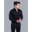 Men Solid Giza Cotton Formal Shirt | Black