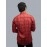 Men Checked Regular Fit Casual Shirt | Red