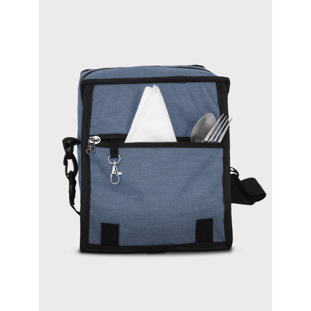 indigo lunch bag