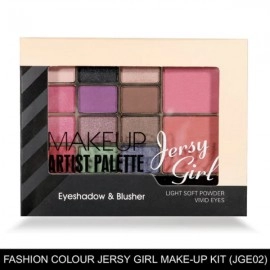 JG 2 in 1 Makeup Artist Palette Eyeshadow & Blusher | Shade 2