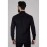Men Solid Linen Formal Men Shirt | Black
