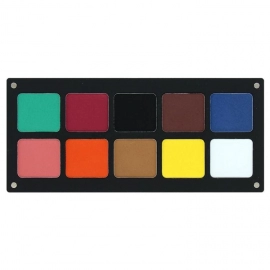 Professional Artistry 10 Colour Matte Eyeshadow Palette, Premium, Long-Wear | Highly Pigmented, Easy to Blend | Smudge-Proof