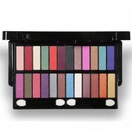Professional Makeup Kit With 24 Pan Makeup Palette and Glamorous Eyeshadow Shades FC2821 | Shade 02