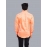 Men Solid Giza Cotton Formal  Shirt |  Light Orange