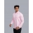 Men Solid Giza Cotton Formal Shirt | Light Pink 