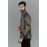 Men Cotton Twill Print Shirt | Lush Green