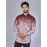 Men Printed Spread Collar Cotton Shirt | Brown