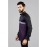 Men Cotton Casual Block Shirt | Purple & Black
