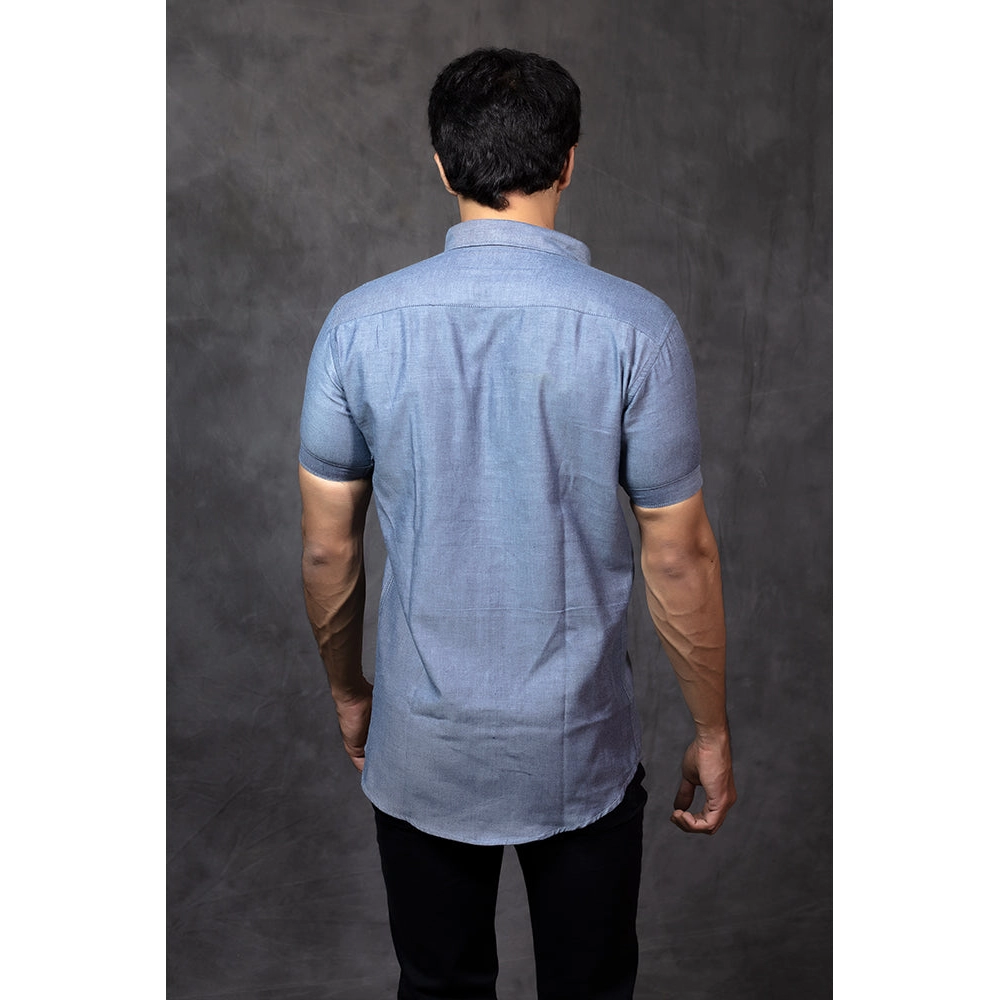 Plain blue clearance shirt mens