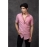 Men Casual Plain Shirt | Light Red 