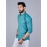 Men Solid Cotton Casual Shirt | Green