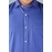 Men Solid Cotton Casual Shirt | Blue