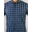 Men Valerian Checked Casual Cotton Shirt | Blue