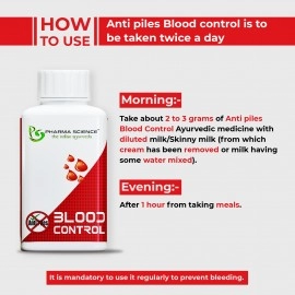 Pharma Science Anti Piles Blood Control | Medicine Fast Relieve In Bleeding And Pain| 100gm