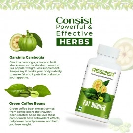 Pharma Science Resizer Weight Loss Fat Burner | Slimming For Men and Women | 60 Capsules