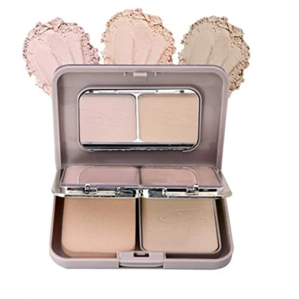 Outstanding Nourish 3 in 1 Compact Powder  |  Fantastic Colour Land for Professional | 27g | Shade 02