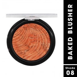 Baked Blusher | Ultra-Blendable, Long-Lasting Formula | Shade 08 ( 3 in 1 Application in One Stoke )