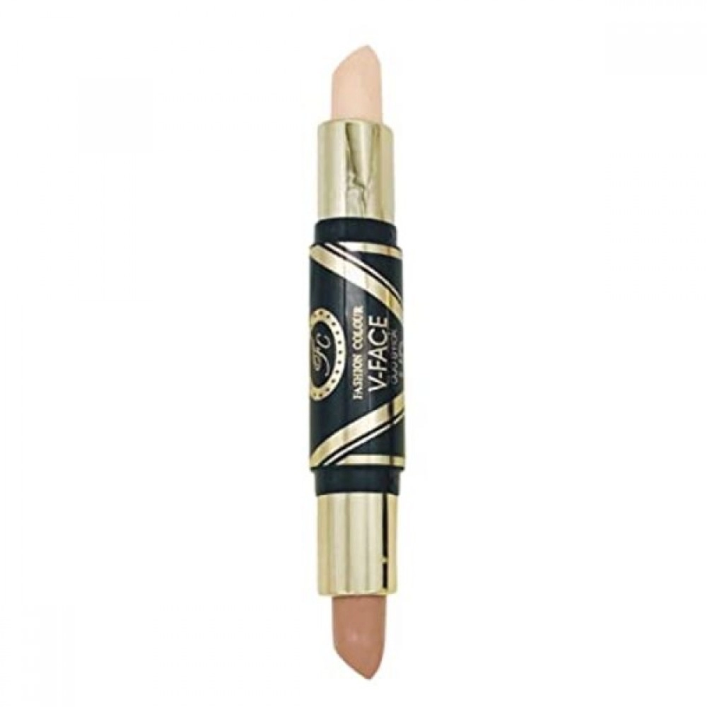 V-Face HD 2 in 1 Duo Contour & Concealer Stick | (3.8g*2) | Shade 03