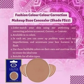 Colour Correction Makeup Base Concealer | Dermatologically Approved Creamy & Long Lasting | FS28 ( INDIAN skin medium )