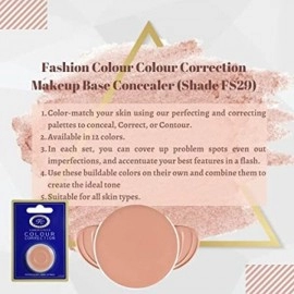 Colour Correction Makeup Base Concealer | Dermatologically Approved Creamy & Long Lasting | FS29 ( medium to dark )