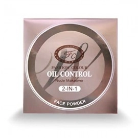 Nude Makeover 2 IN 1 Face Compact Powder | Oil Control, Nude Makeover, Natural and Flawless | Shade 03