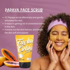 Papaya Face Scrub | Remove Unwanted Toxins, Impurities and Uncovers Skin's Natural Brightness | 130g