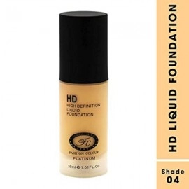 High Definition Platinum Foundation | 30ml | Shade 04 ( Medium Skin Tone )