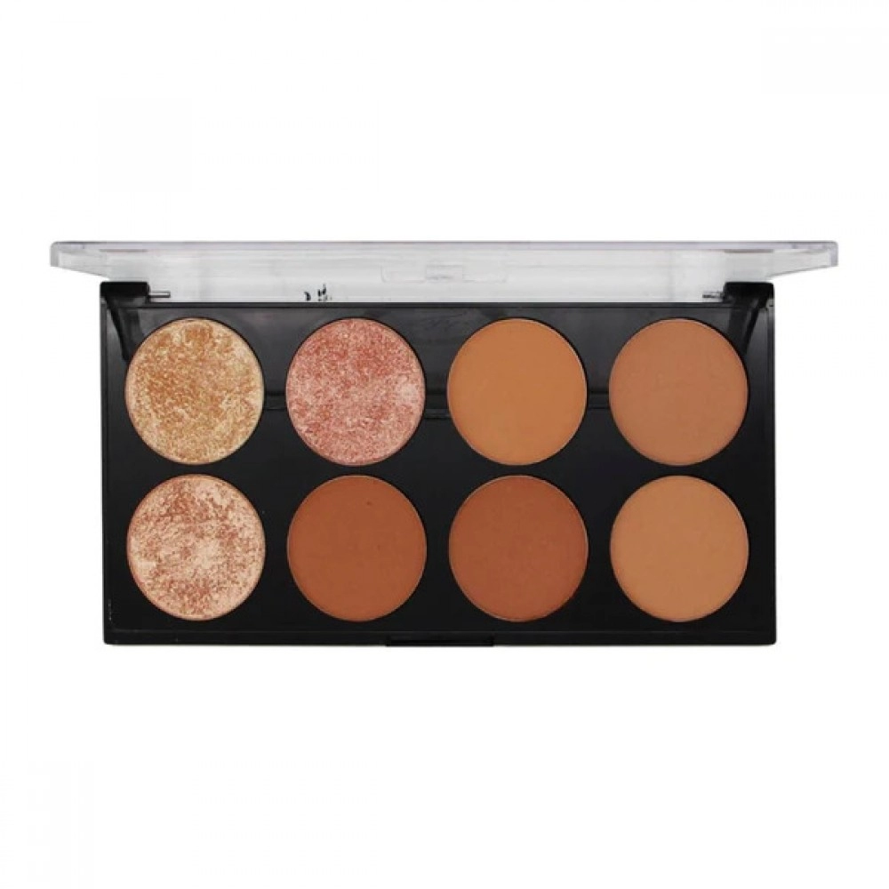 Pro HD Contour & Highlighter Palette | Waterproof and oil-free | Shade 01