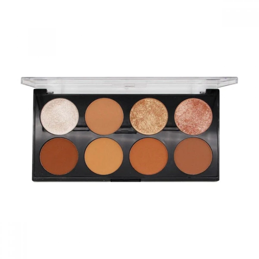 Pro HD Contour & Highlighter Palette | Waterproof and oil-free | Shade 03