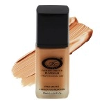 Pro Matte Liquid Foundation With Full Coverage Waterproof Pro Matte Finish | 30ml | Chestnut ( Dark Skin Tone)