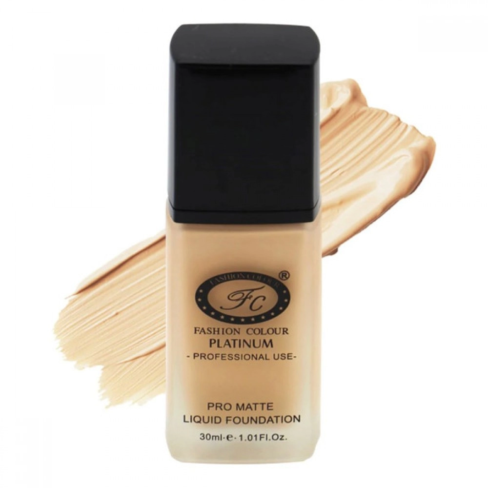 Pro Matte Liquid Foundation With Full Coverage Waterproof Pro Matte Finish | 30ml | Ivory ( Fair Skin Tone)
