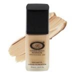 Pro Matte Liquid Foundation With Full Coverage Waterproof Pro Matte Finish | 30ml | Light Beige (Fair To Medium)