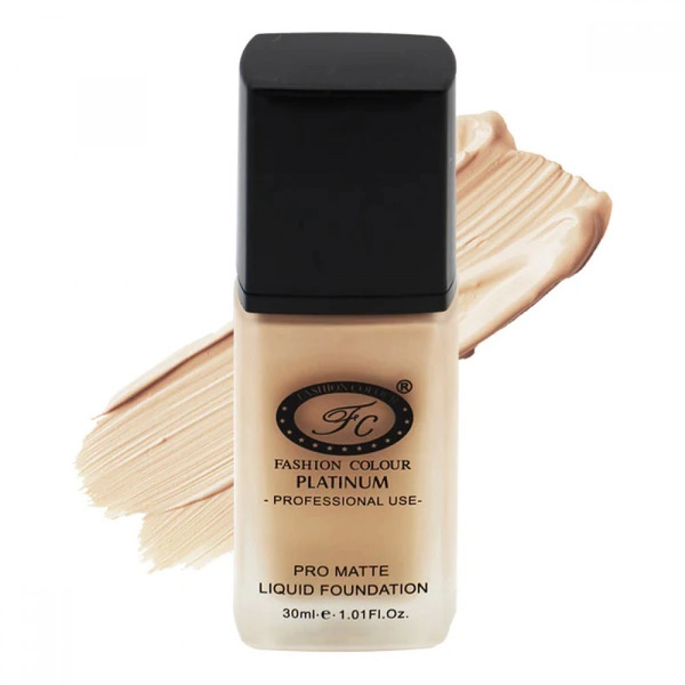 Pro Matte Liquid Foundation With Full Coverage Waterproof Pro Matte Finish | 30ml | Wheat ( Natural All Skin Tone)