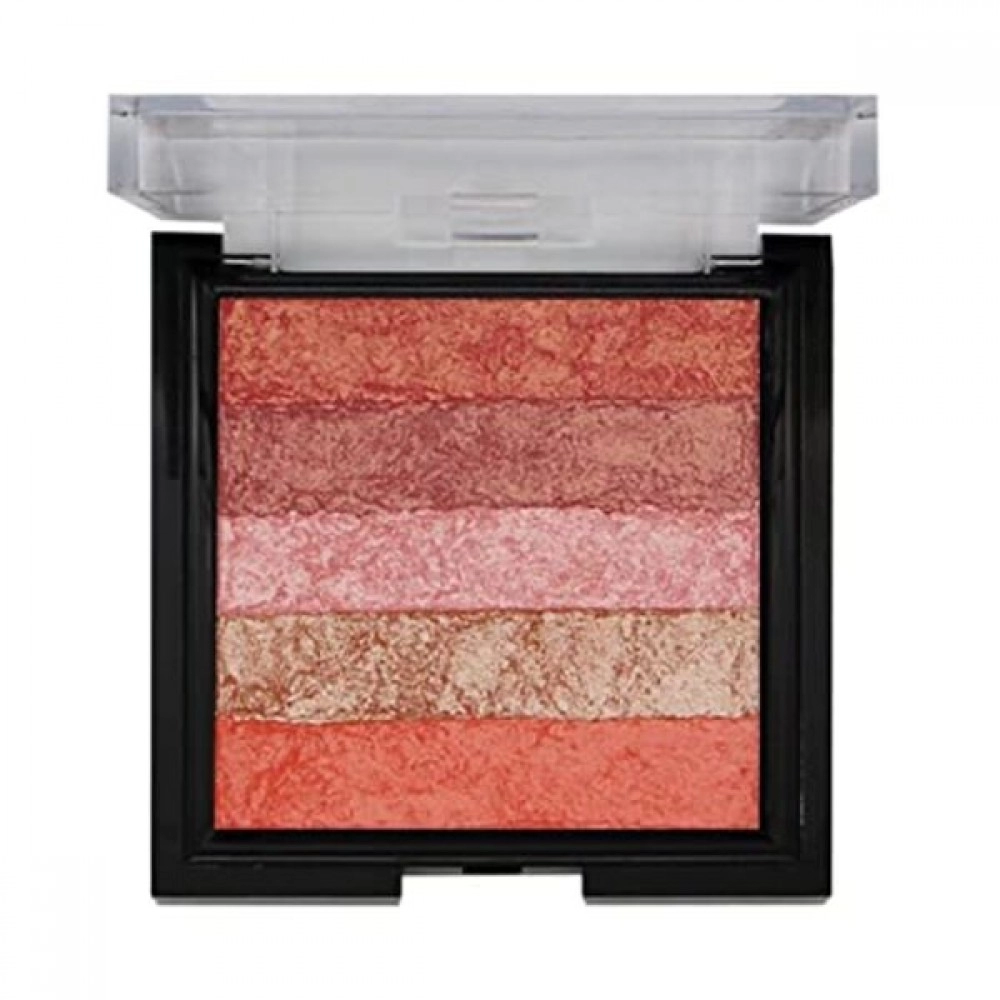 Shimmer Brick and Blusher 2 in 1 | Glow Bronzer Powder Waterproof Baked and Light Face Contour Highlight | Shade 03