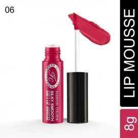 Silky Smooth Soft Lip Mousse | Duration 5-8hrs | 06 Dollhouse Pink | 8g