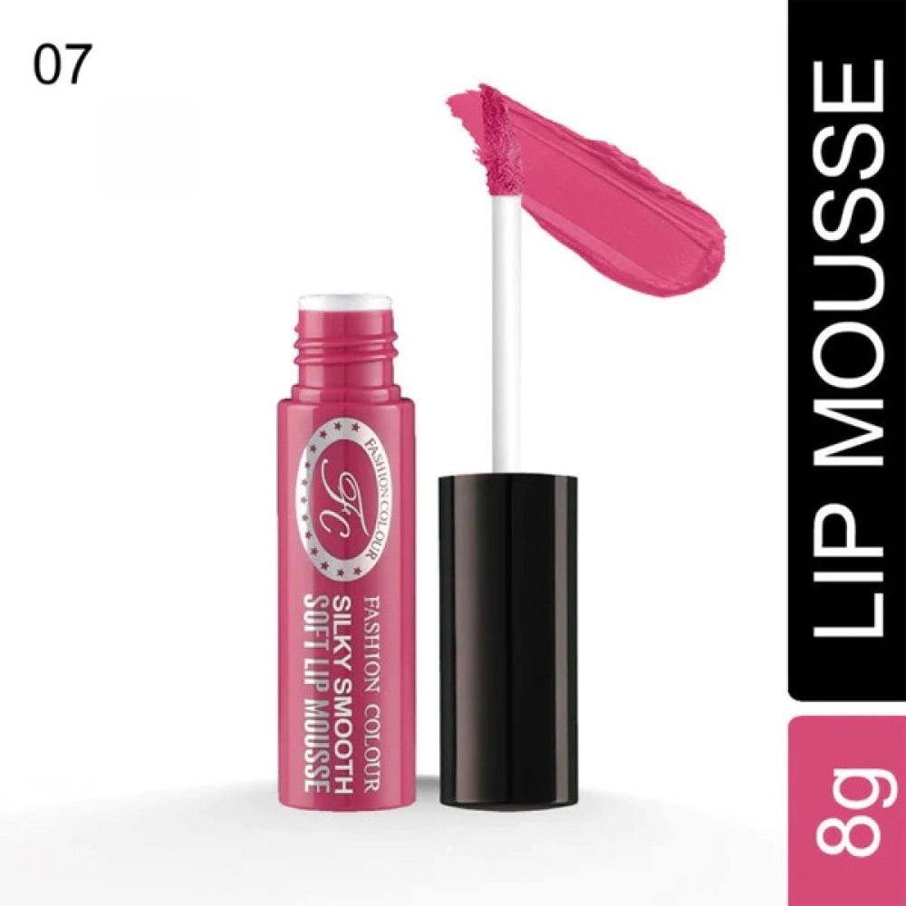 Silky Smooth Soft Lip Mousse | Duration 5-8hrs | 07 Obsessed Rose | 8g