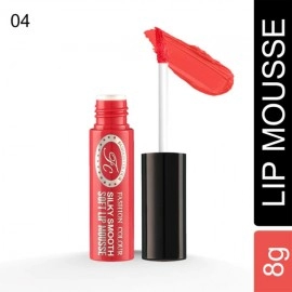Silky Smooth Soft Lip Mousse | Duration 5-8hrs | 04 Red Persimmon | 8g
