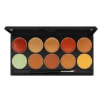 Studio Finish HD Foundation Palette | 10 High Definition Cream Makeup Shades
